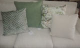 Lot of Four Pillows