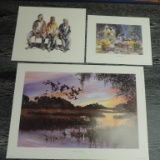 Lot of Three Prints