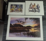 Lot of Three Prints