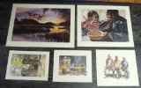 Lot of Five Prints