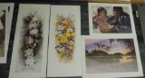 Lot of Ten Prints