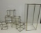 Lot of Brass and Glass Boxes