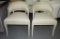 Pair of Round Back Upholstered Chairs