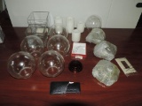 Box of Glass Vases