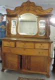 Antique Oak Buffet