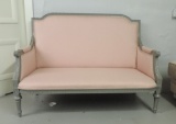 Pink on Pink Loveseat