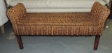 Rattan Bench