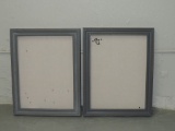 Pair of Framed Restoration Hardware Memory Boards
