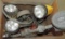 Box of Lanterns, Steel Castors, Compressed Air Filters