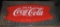Small Coca Cola Fishtail Sign