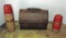 Lot of Three (3) Antique Lunch Boxes