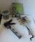 Wire Wheels, Caulking Gun & Adjustable Pipe Pliers