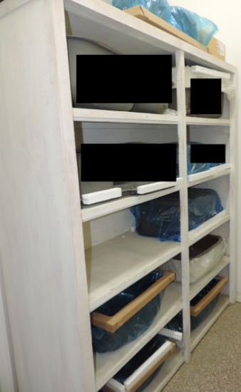 Wooden Shelving Unit