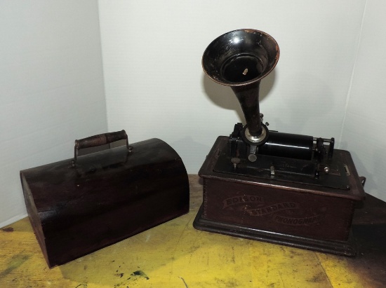 Edison Oak Case Phonograph
