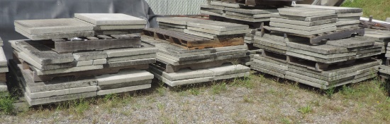 Large Lot of Concrete Pads