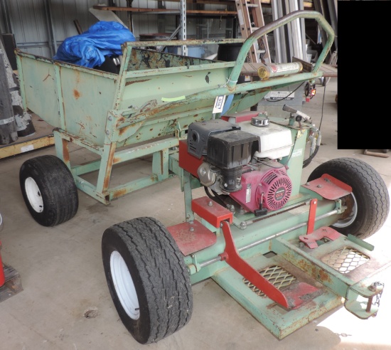 Self Propelled Garlock Powered Roof Buggy with Forks