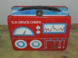 Vintage US Space Corps Lunch Box With Thermos