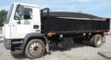 2000 Kenworth K300 Flat Dump Bed Truck