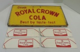 Royal Crown Cola Lid & Paper Hats