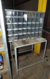 Parts Bin On Top Of 2 Tier Rack