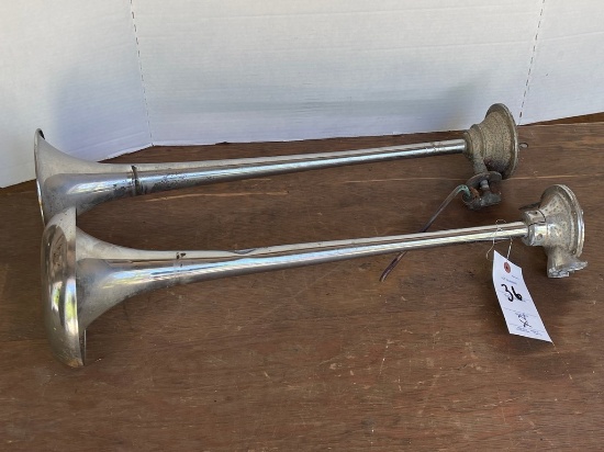 Pair of International Harvester Air Horns