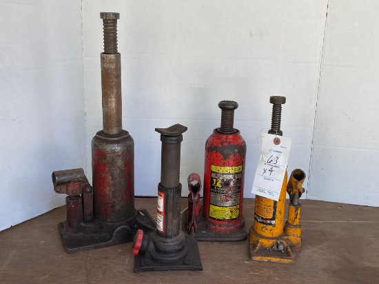 Group Of Car Jacks