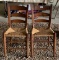 Lot Of 2 Ladder Back Country Chairs