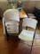 Lot Of 6 Folding Lifetime Chairs