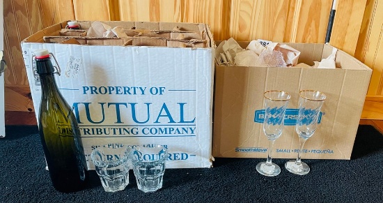 Glassware Lot