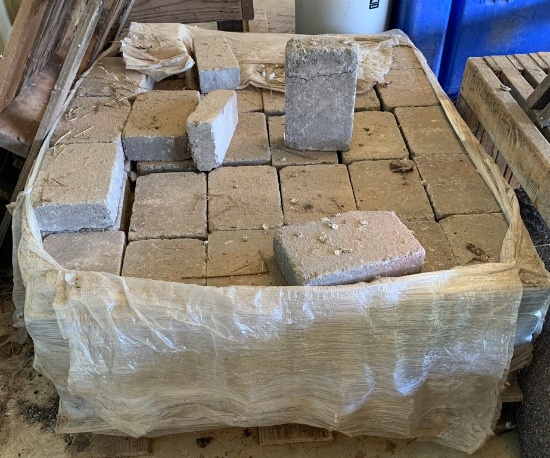 Partial Pallet Of Stone Pavers