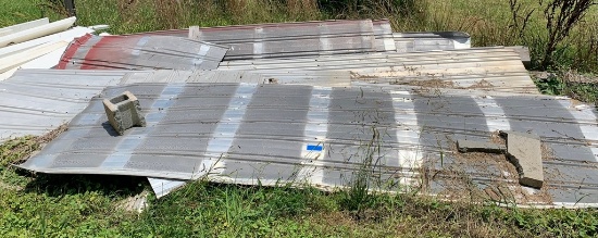 Assorted Pieces Of Tin