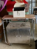 DynaLok Construction Institutional Rolling Cart With Storage