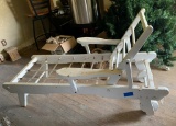 Wood Outdoor Chaise Lounge