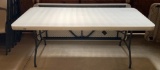 Lot of (2) 6' Lifetime Fiberglass Tables