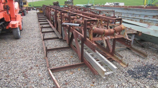 78' X 30" CONCAVE BELT CONVEYOR