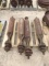 (4) MORBARK POST INFEED ROLLERS