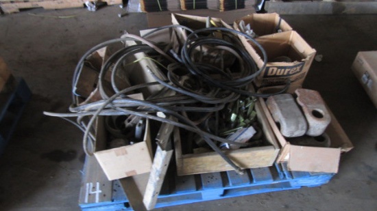 PALLET OF AIR HOSE & MISC