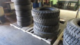 (3) 11-22.5 TIRES & 11-24.5 (NEW)