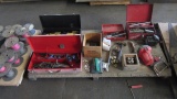 MISC TOOLS, DRILL BITS, RING PLIERS & ALLEN WRENCHES