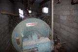 YORK SHIPLEY NATURAL GAS BOILER W/100HP MTR & PRESSURE TANK