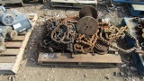 PALLET OF MISC ROLLER CHAIN