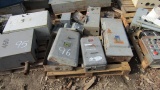 PALLET OF MISC ELECT BOXES