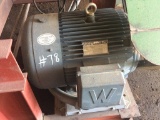 125 hp. electric motor; (Operated Less Than 2-Weeks).