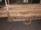 WOODEN LUMBER CART