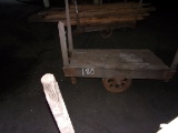 WOODEN LUMBER CART