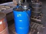 DRUM OF OIL W/AIR PUMP