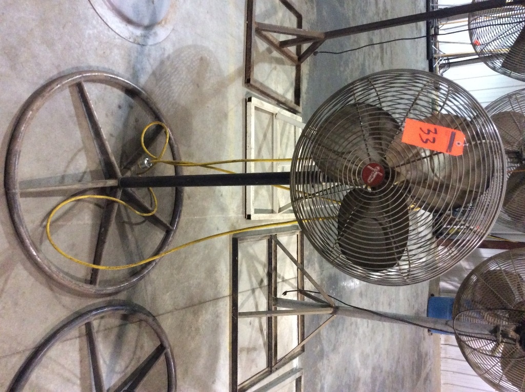 Dayton 18 Floor Fan Industrial Machinery Equipment