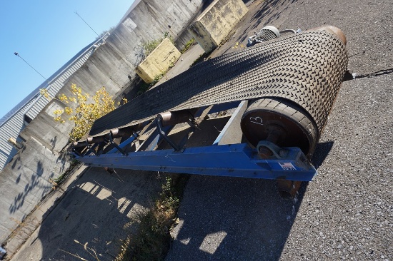 30" X 24' CONCAVE BELT CONVEYOR W/ELECT DRV