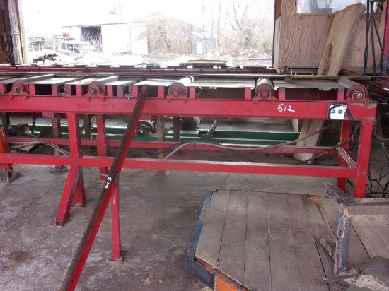 6" X 24" X 40' ROLLCASE W/ELECT DRV & 7 KICKOFF ARMS