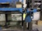 ARMSTRONG LEVELING BENCH W/WELDING CLAMP & STRETCHER ROLL